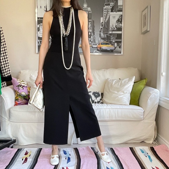 Black straight cut maxi skirt - Picture 5 of 17